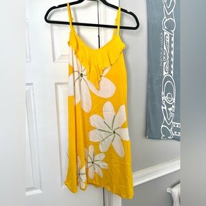 Yellow Flower Sundress from Tahiti